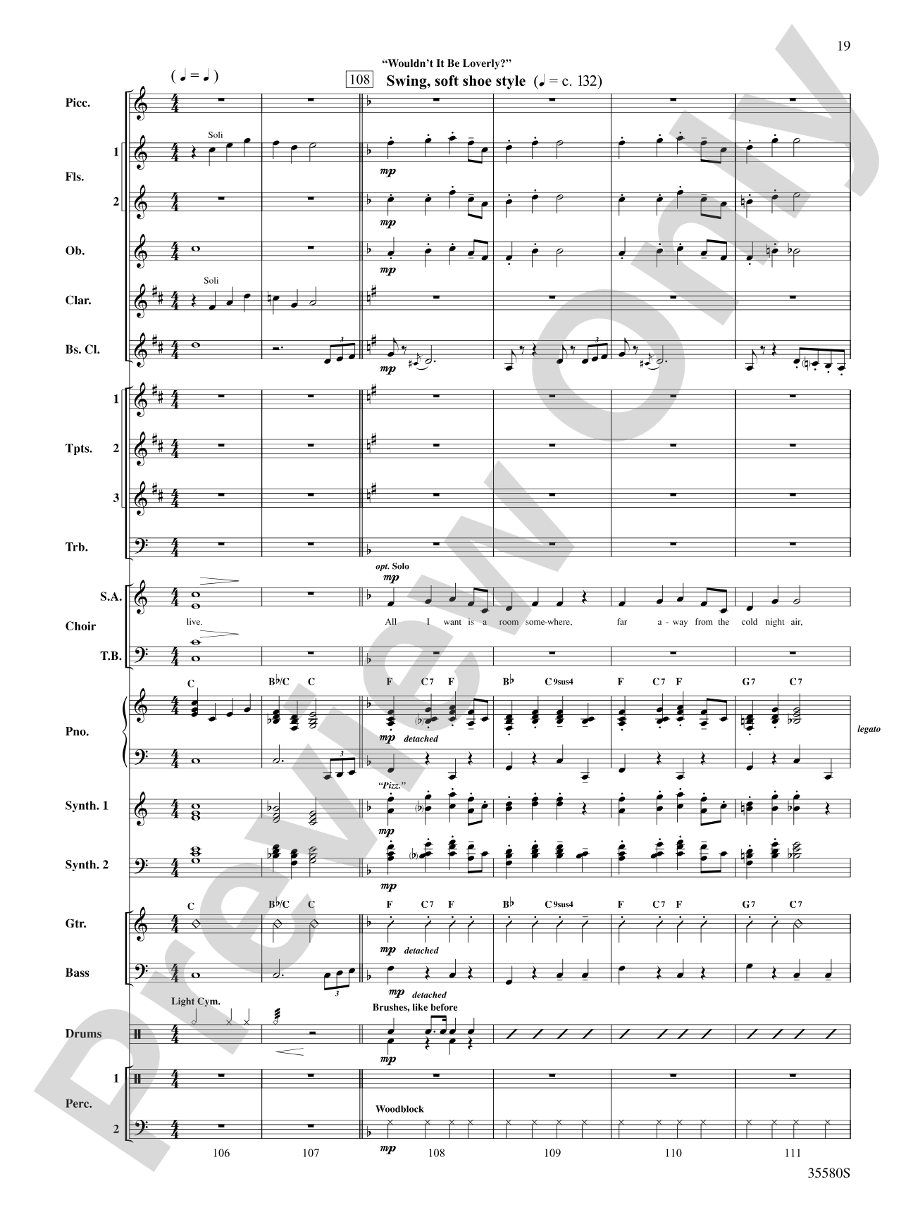 My Fair Lady: Choral SoundPax