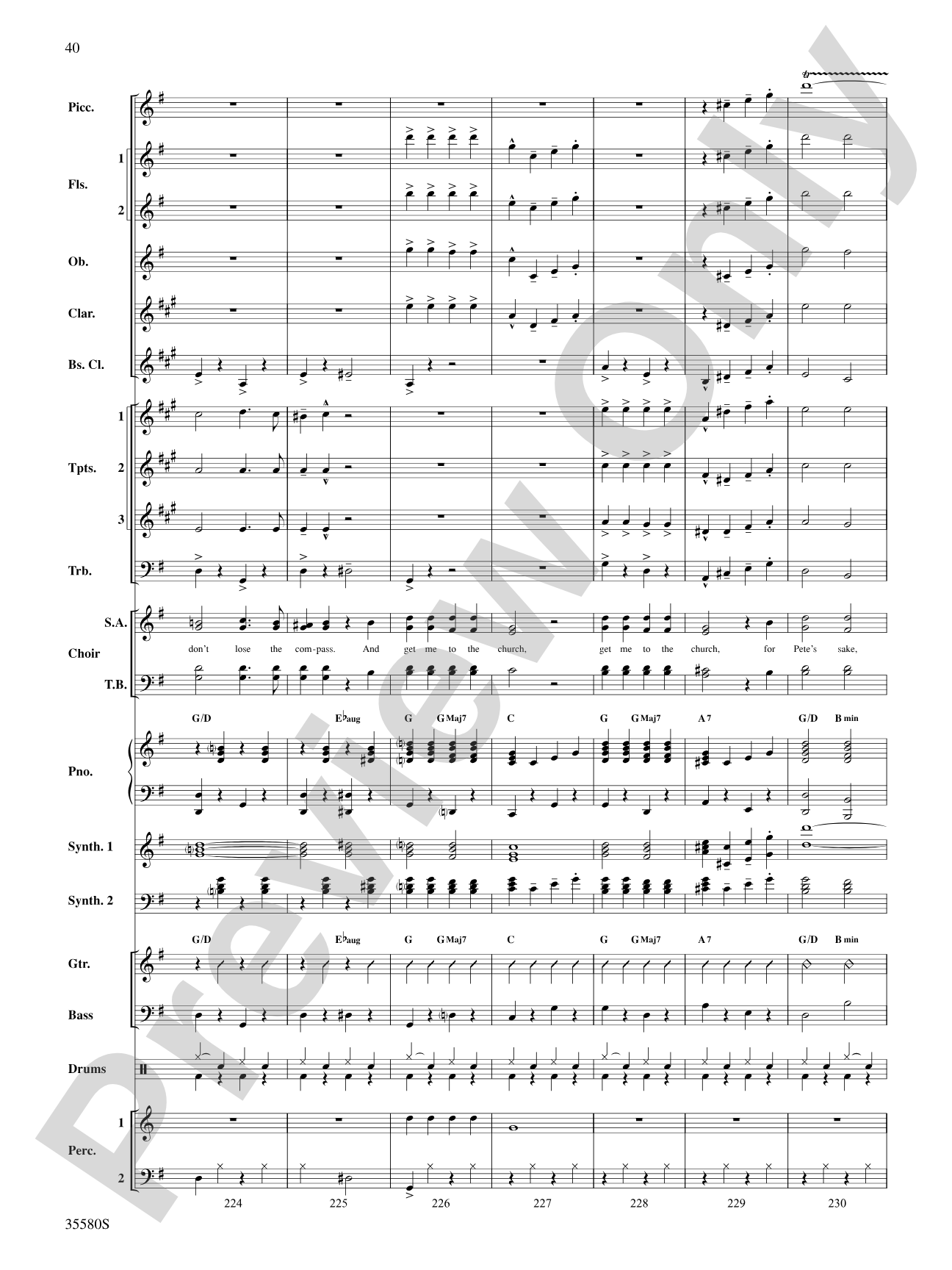 My Fair Lady: Choral SoundPax