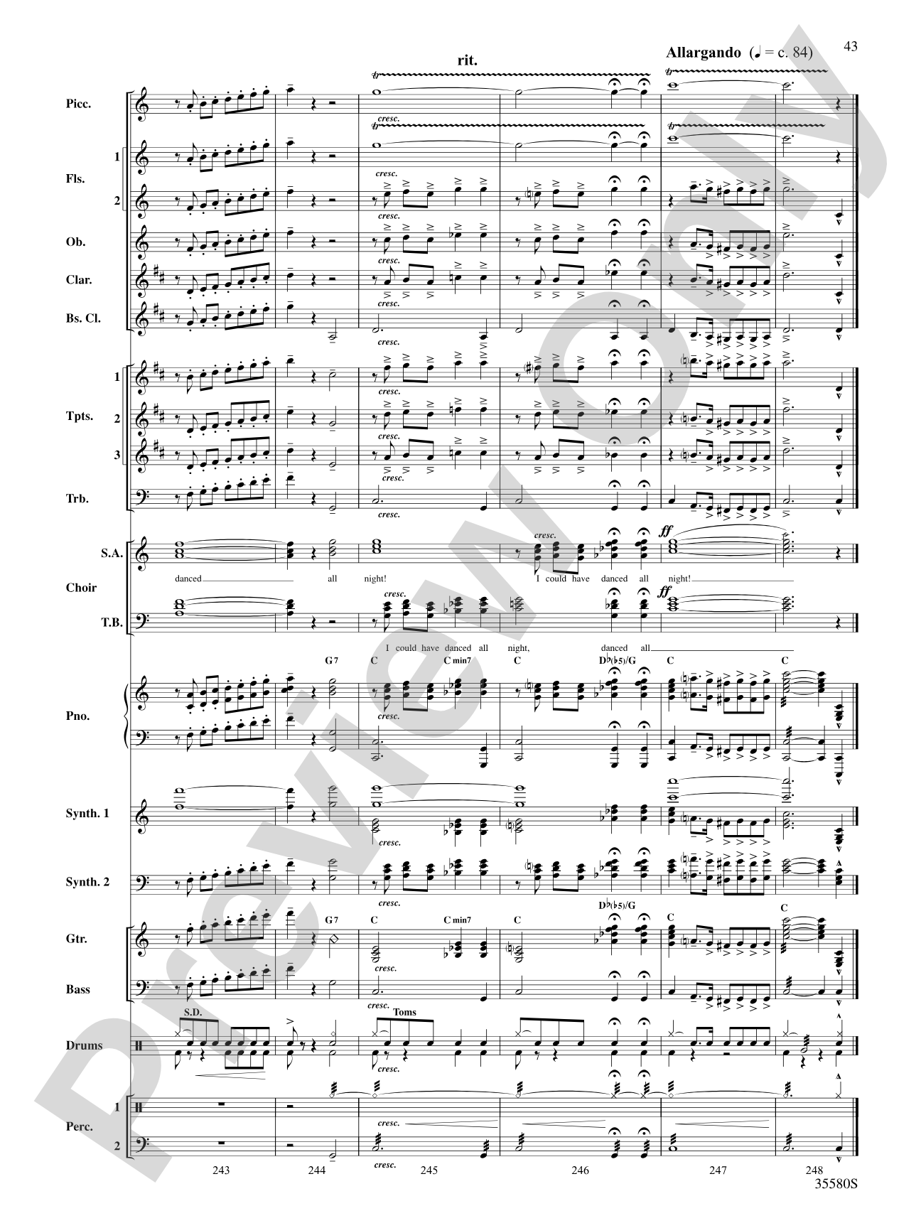 My Fair Lady: Choral SoundPax