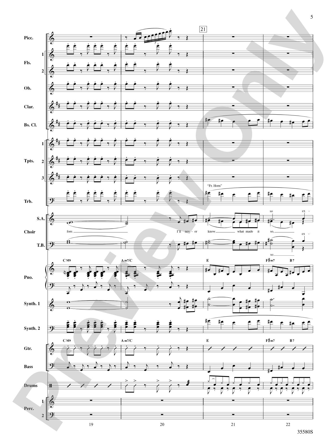 My Fair Lady: Choral SoundPax