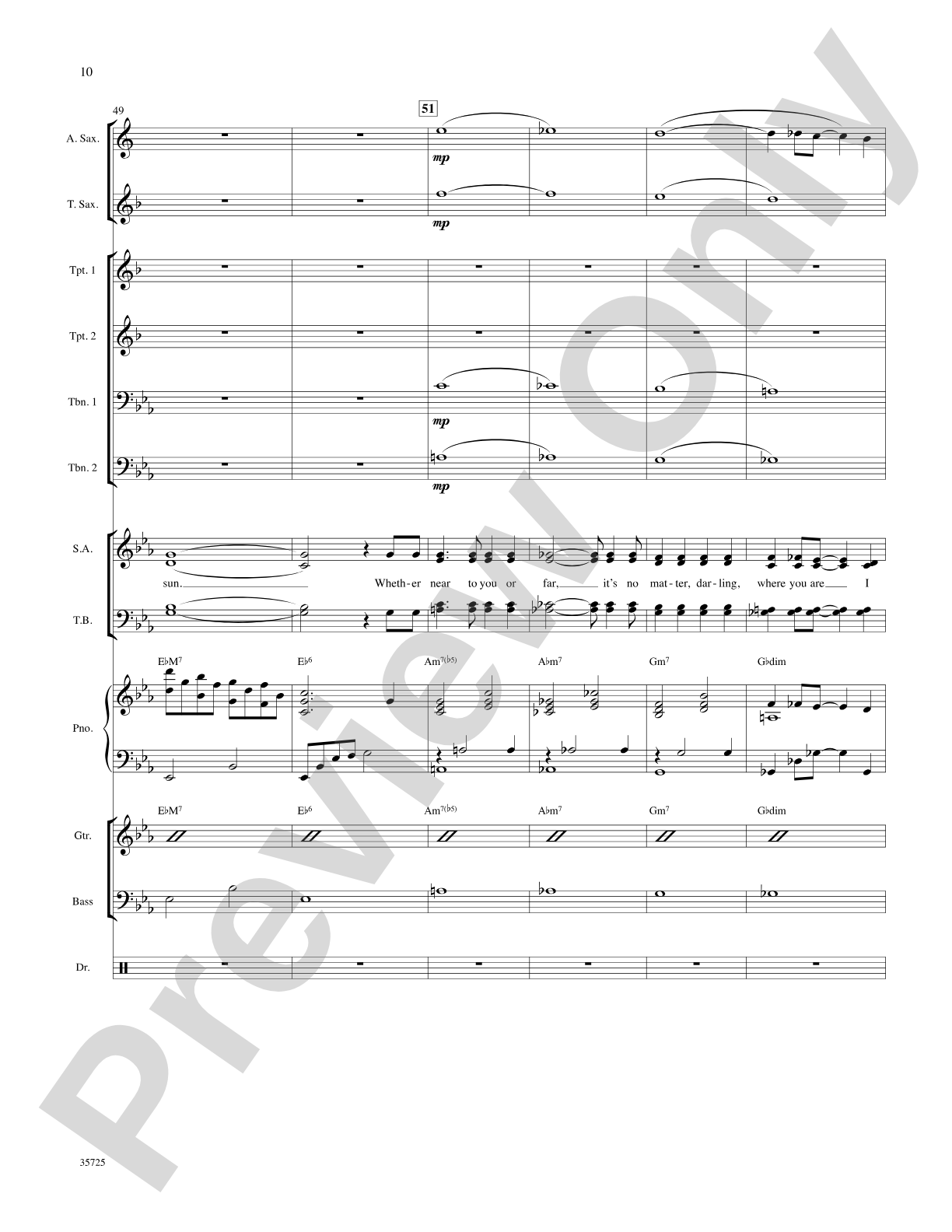 Let's Fall in Love: Choral SoundPax