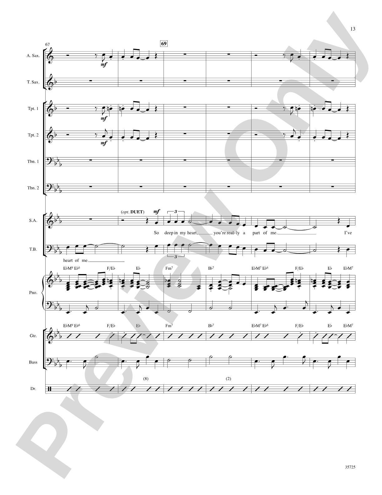 Let's Fall in Love: Choral SoundPax