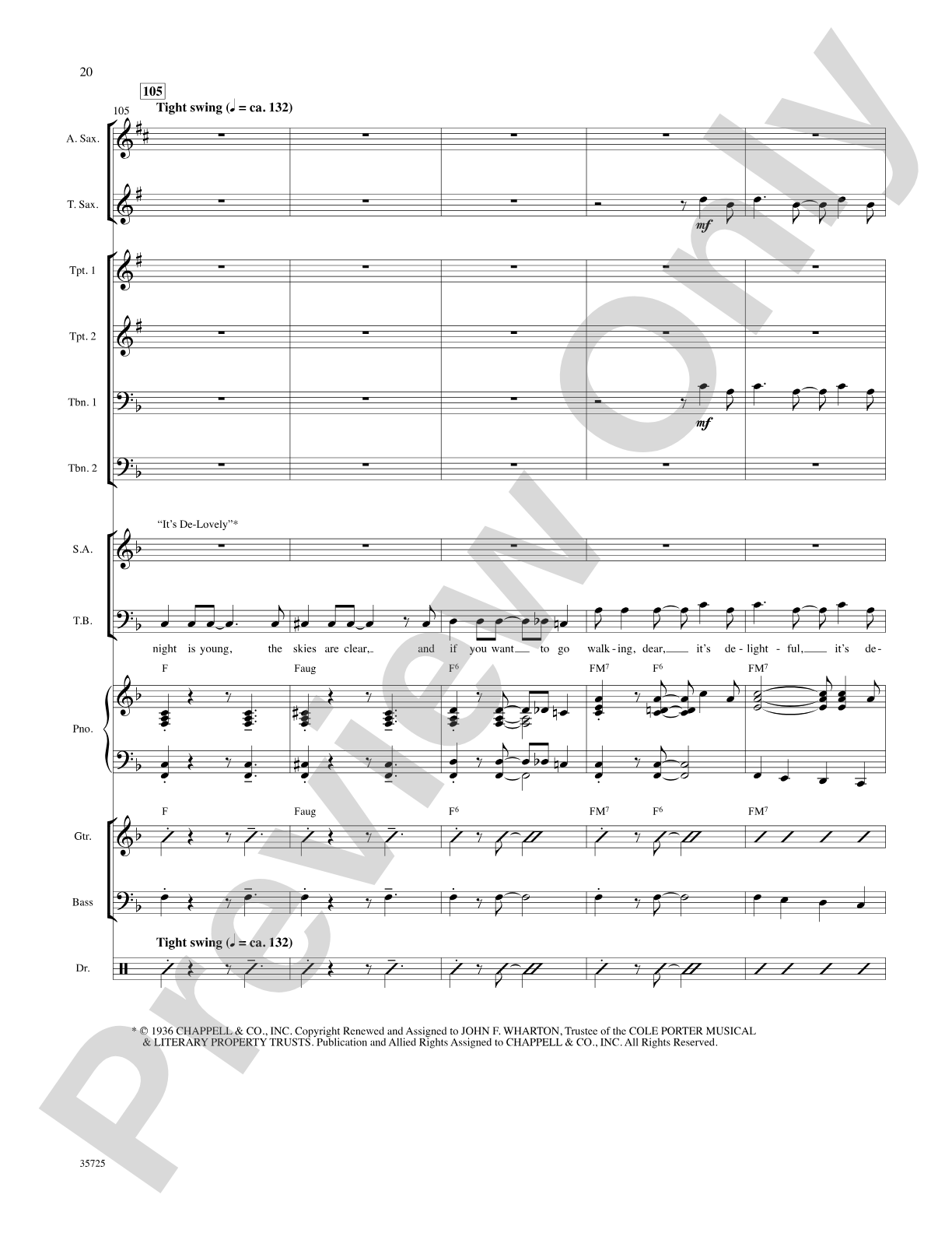 Let's Fall in Love: Choral SoundPax