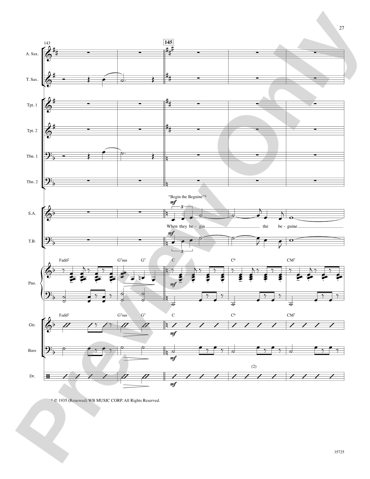 Let's Fall in Love: Choral SoundPax