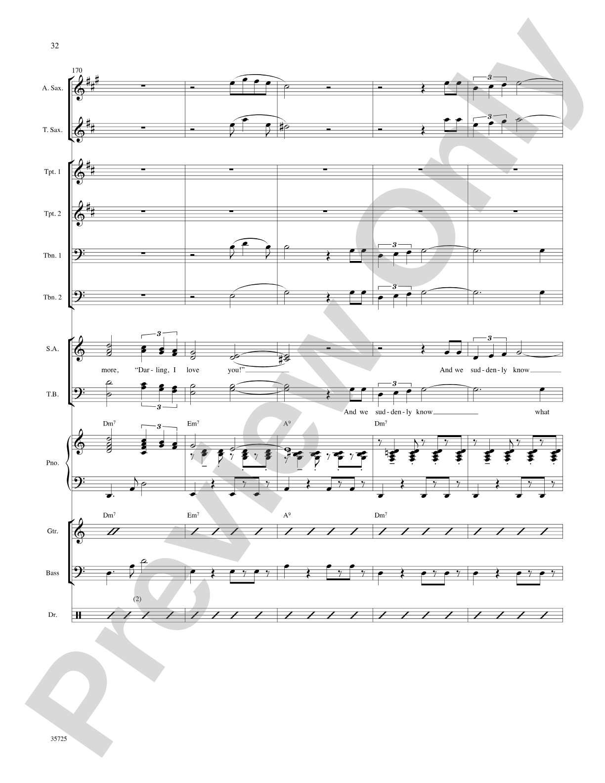 Let's Fall in Love: Choral SoundPax