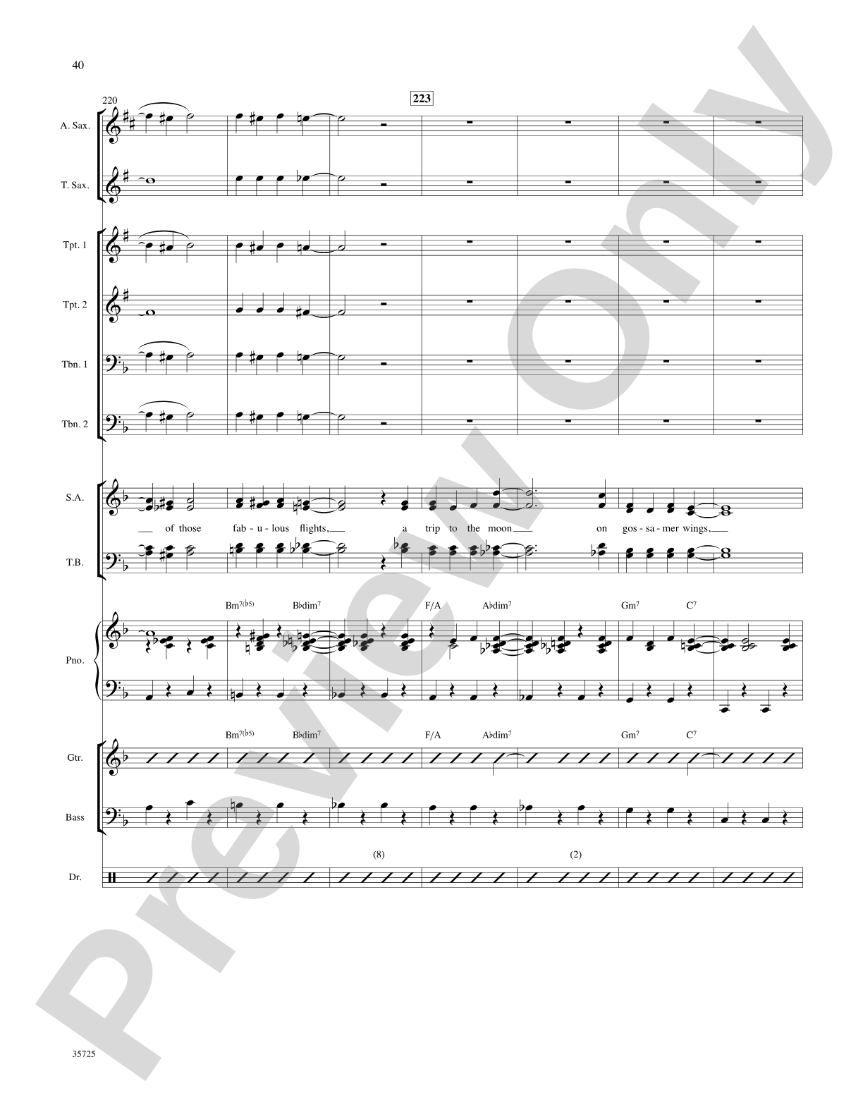 Let's Fall in Love: Choral SoundPax