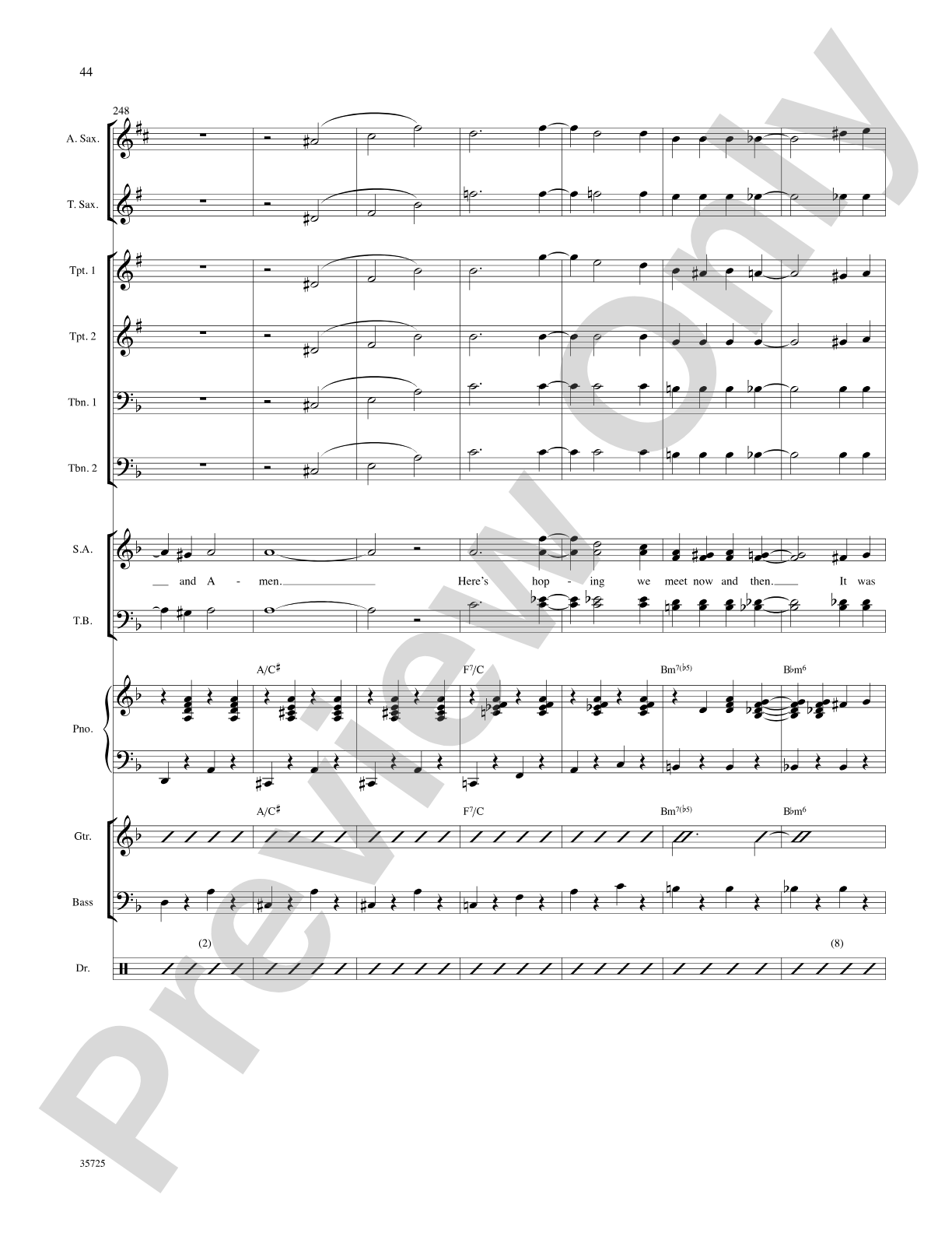 Let's Fall in Love: Choral SoundPax