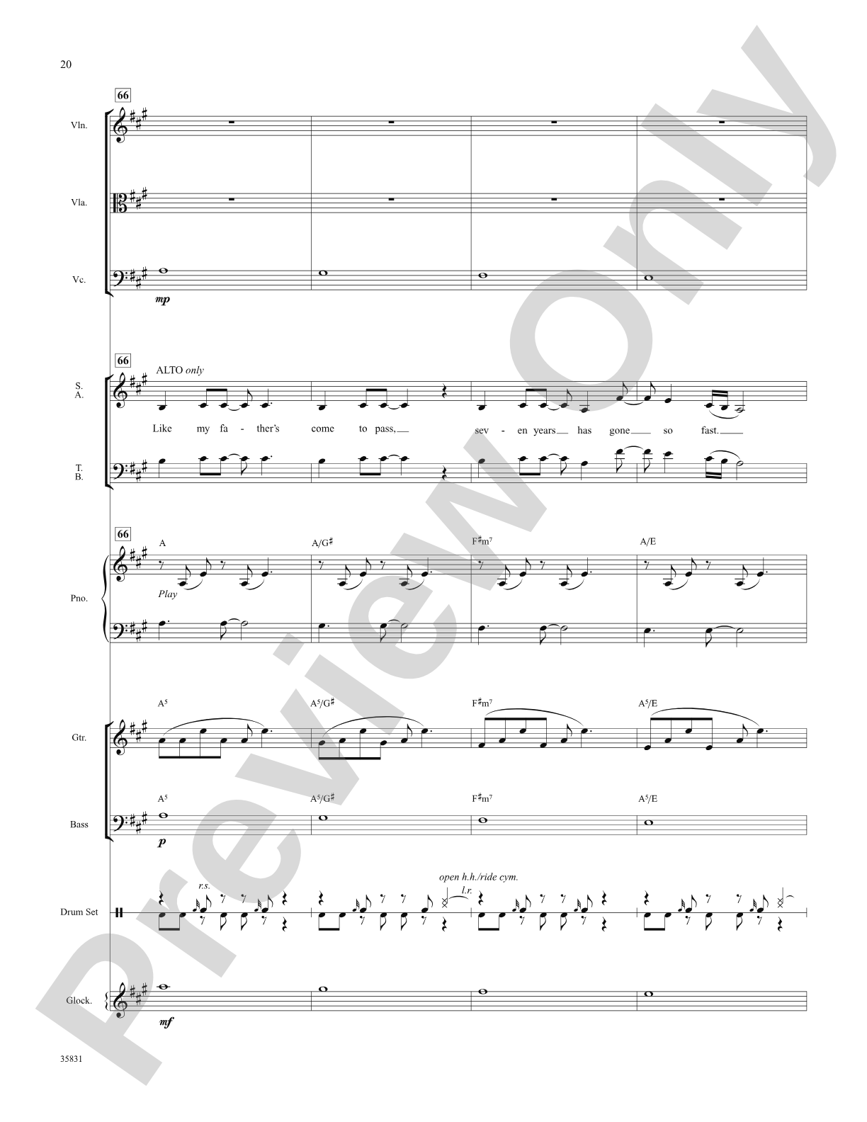 Green Day on Stage: Selections from American Idiot: Choral SoundPax