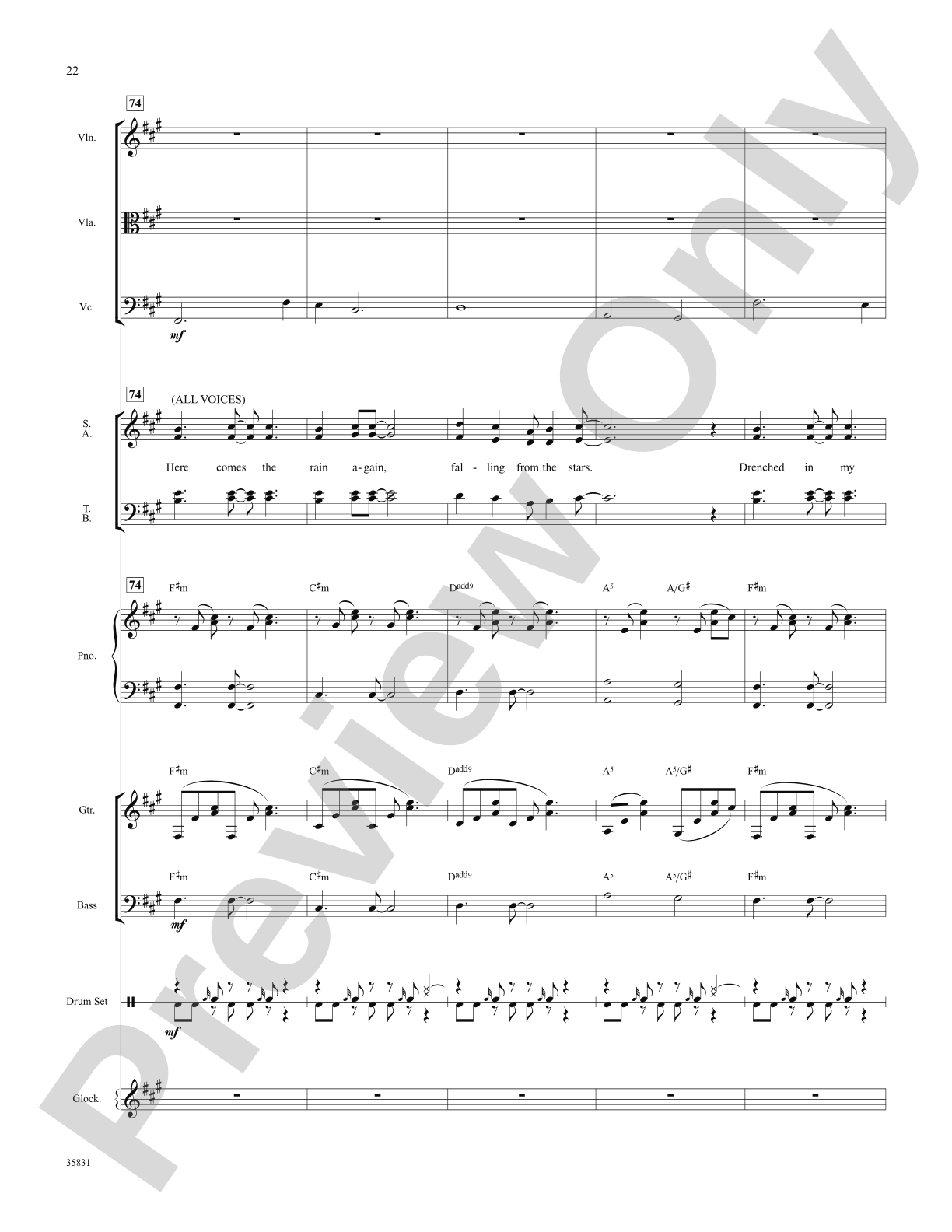 Green Day on Stage: Selections from American Idiot: Choral SoundPax
