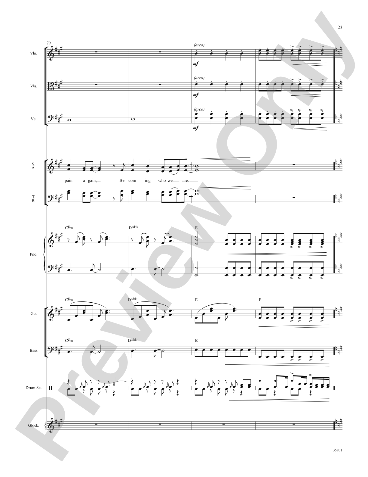 Green Day on Stage: Selections from American Idiot: Choral SoundPax