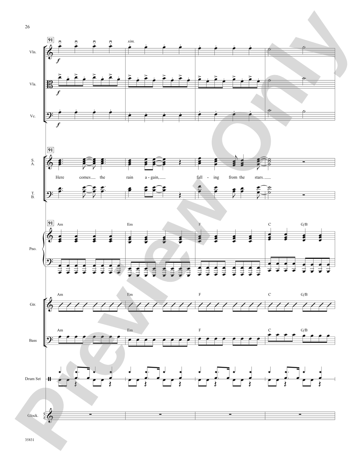 Green Day on Stage: Selections from American Idiot: Choral SoundPax