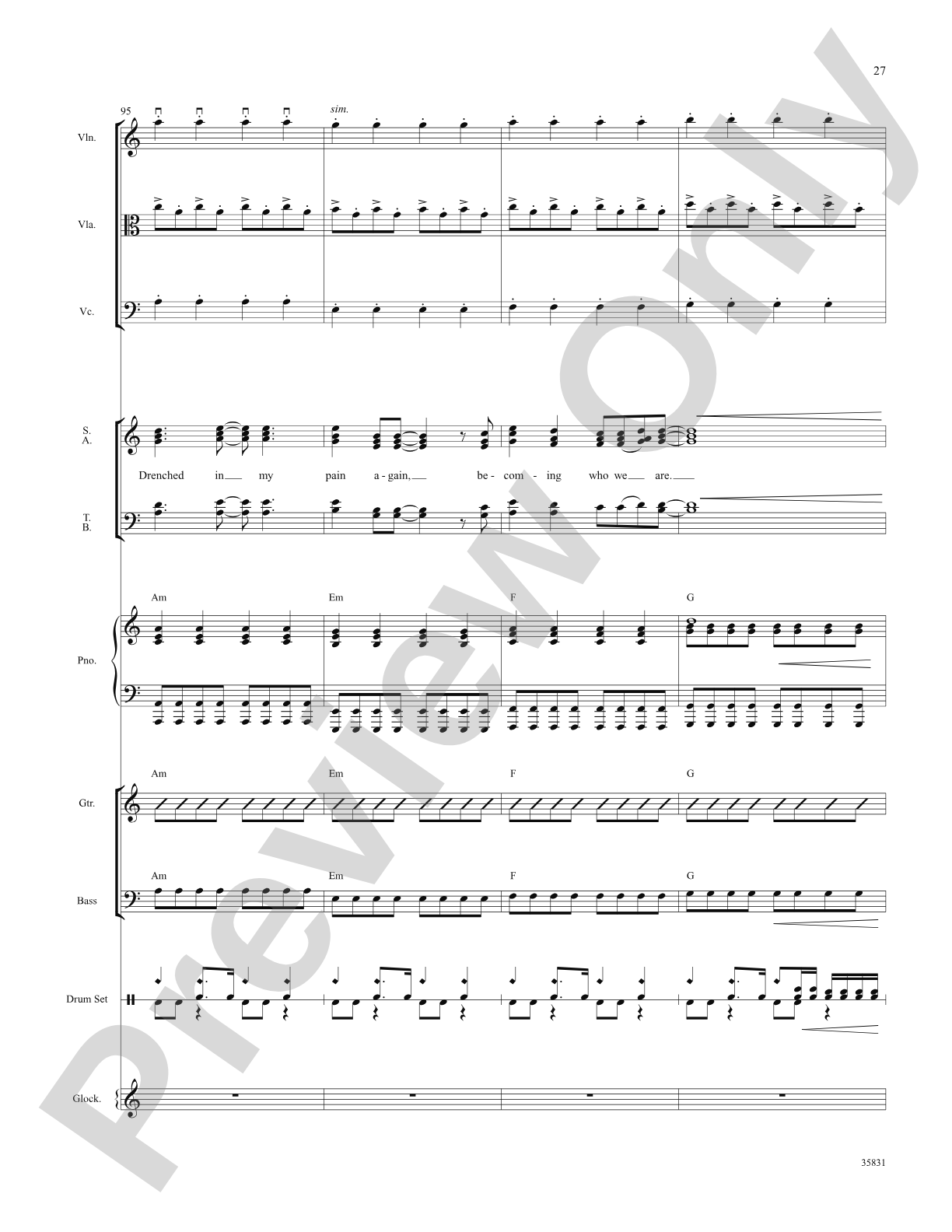 Green Day on Stage: Selections from American Idiot: Choral SoundPax