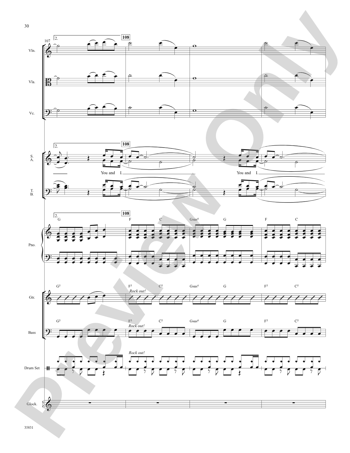 Green Day on Stage: Selections from American Idiot: Choral SoundPax