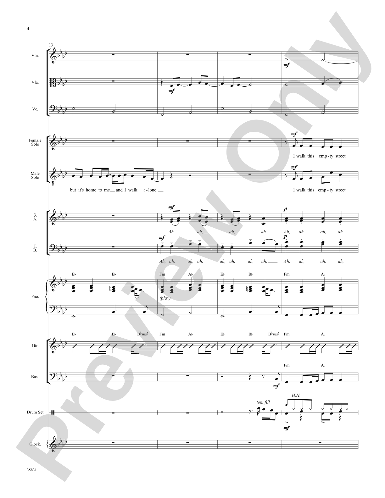 Green Day on Stage: Selections from American Idiot: Choral SoundPax