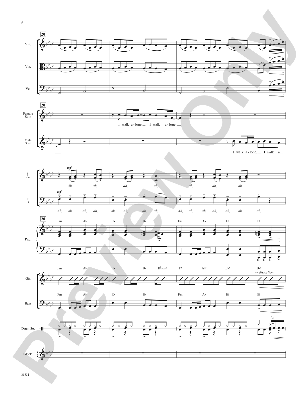 Green Day on Stage: Selections from American Idiot: Choral SoundPax