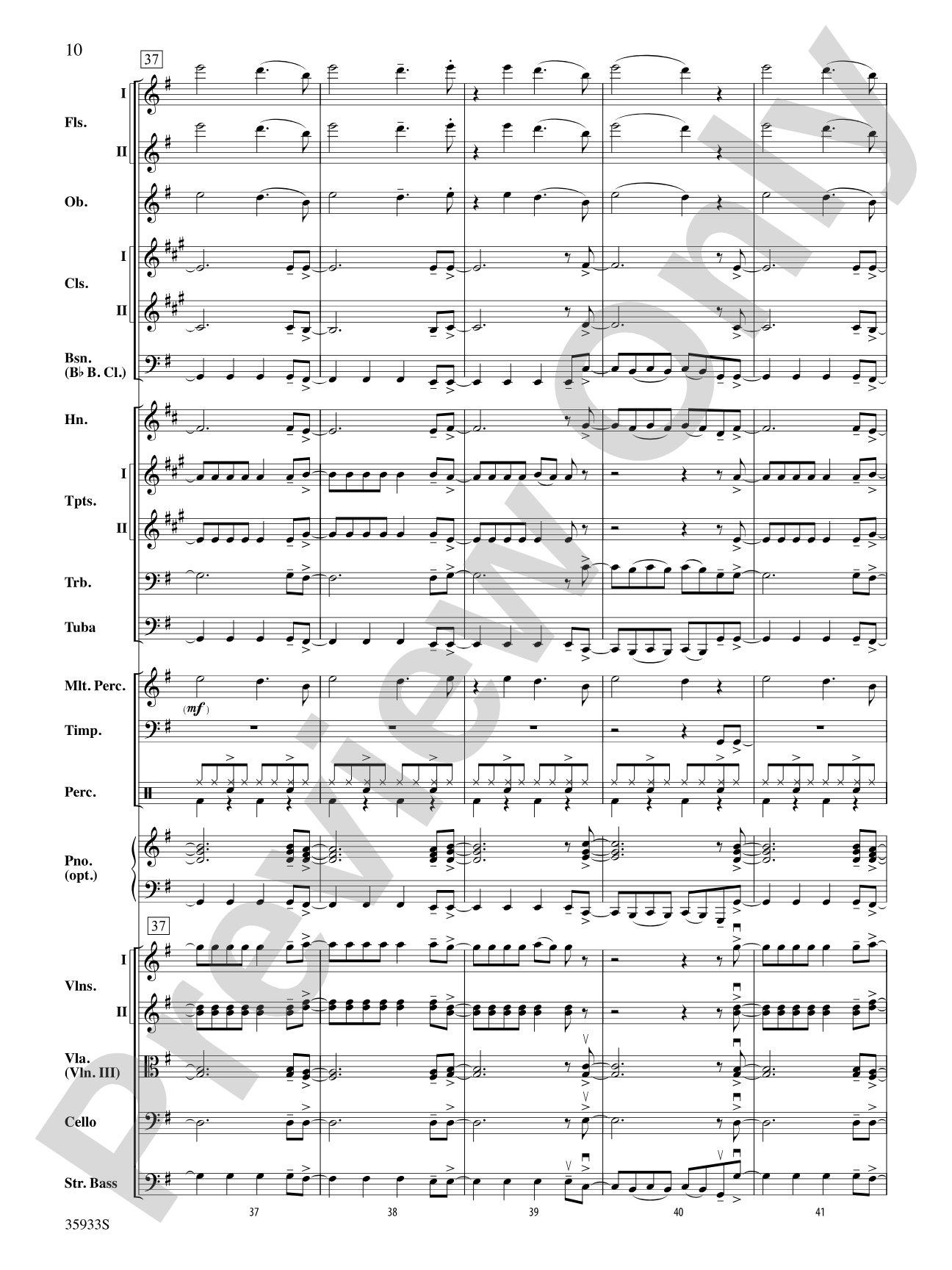 Prime Time Tuesday: Full Orchestra Conductor Score & Parts