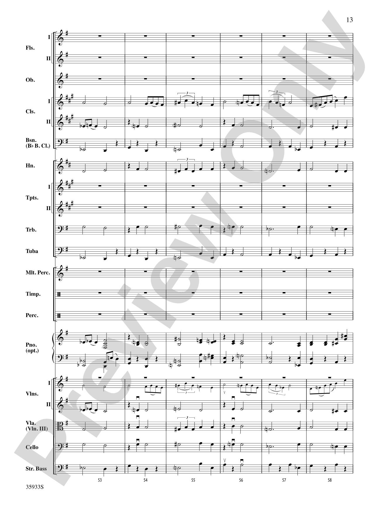 Prime Time Tuesday: Full Orchestra Conductor Score & Parts