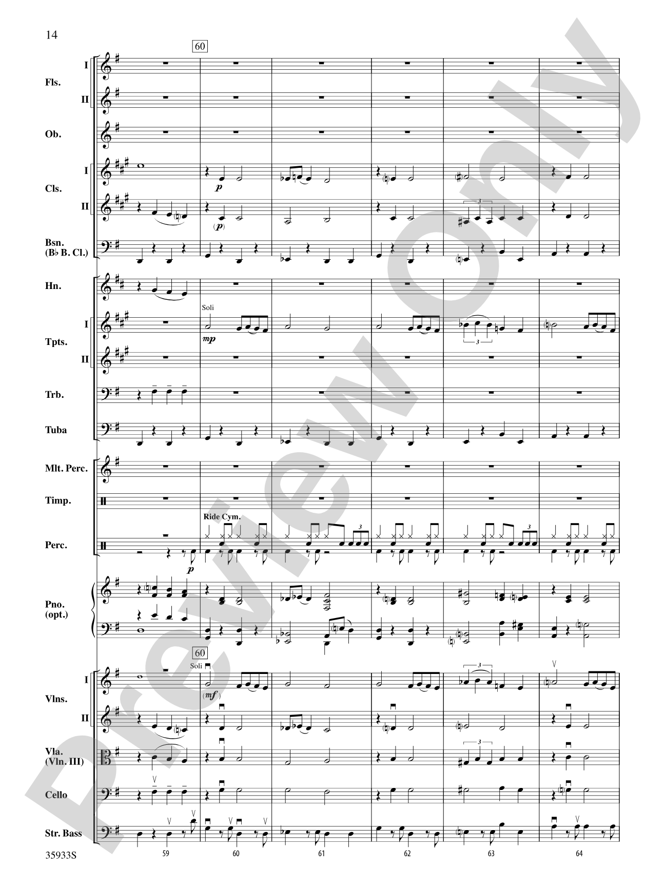 Prime Time Tuesday: Full Orchestra Conductor Score & Parts