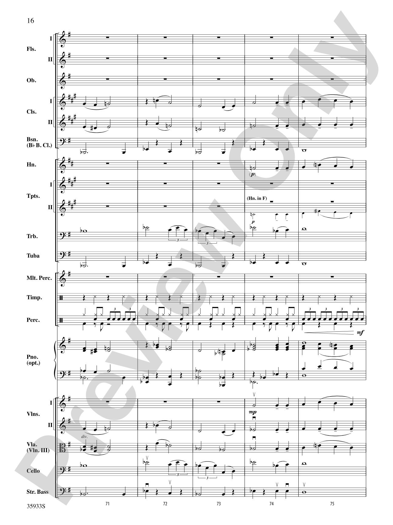 Prime Time Tuesday: Full Orchestra Conductor Score & Parts