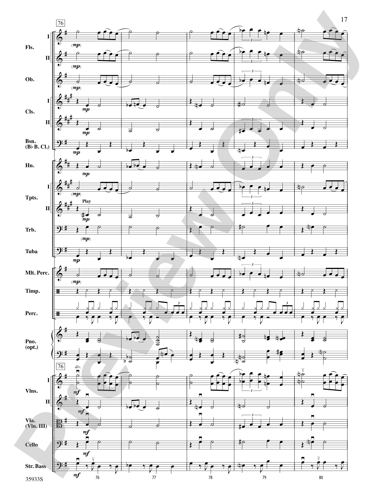 Prime Time Tuesday: Full Orchestra Conductor Score & Parts