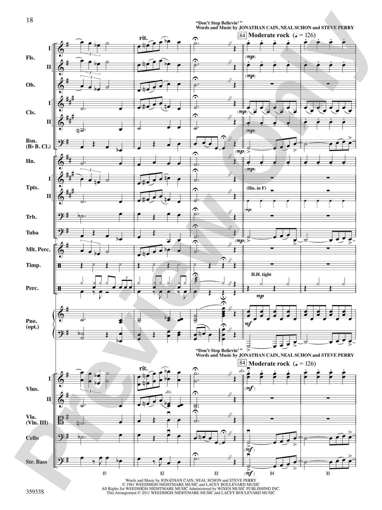 Prime Time Tuesday: Full Orchestra Conductor Score & Parts
