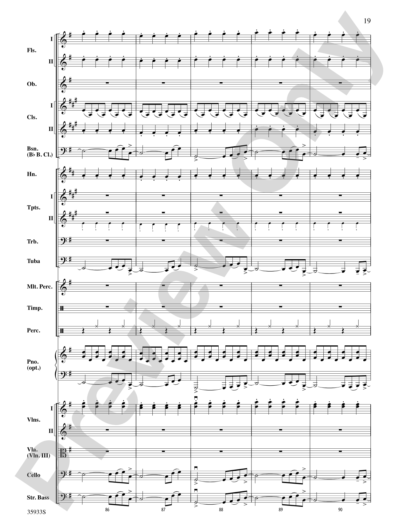 Prime Time Tuesday: Full Orchestra Conductor Score & Parts
