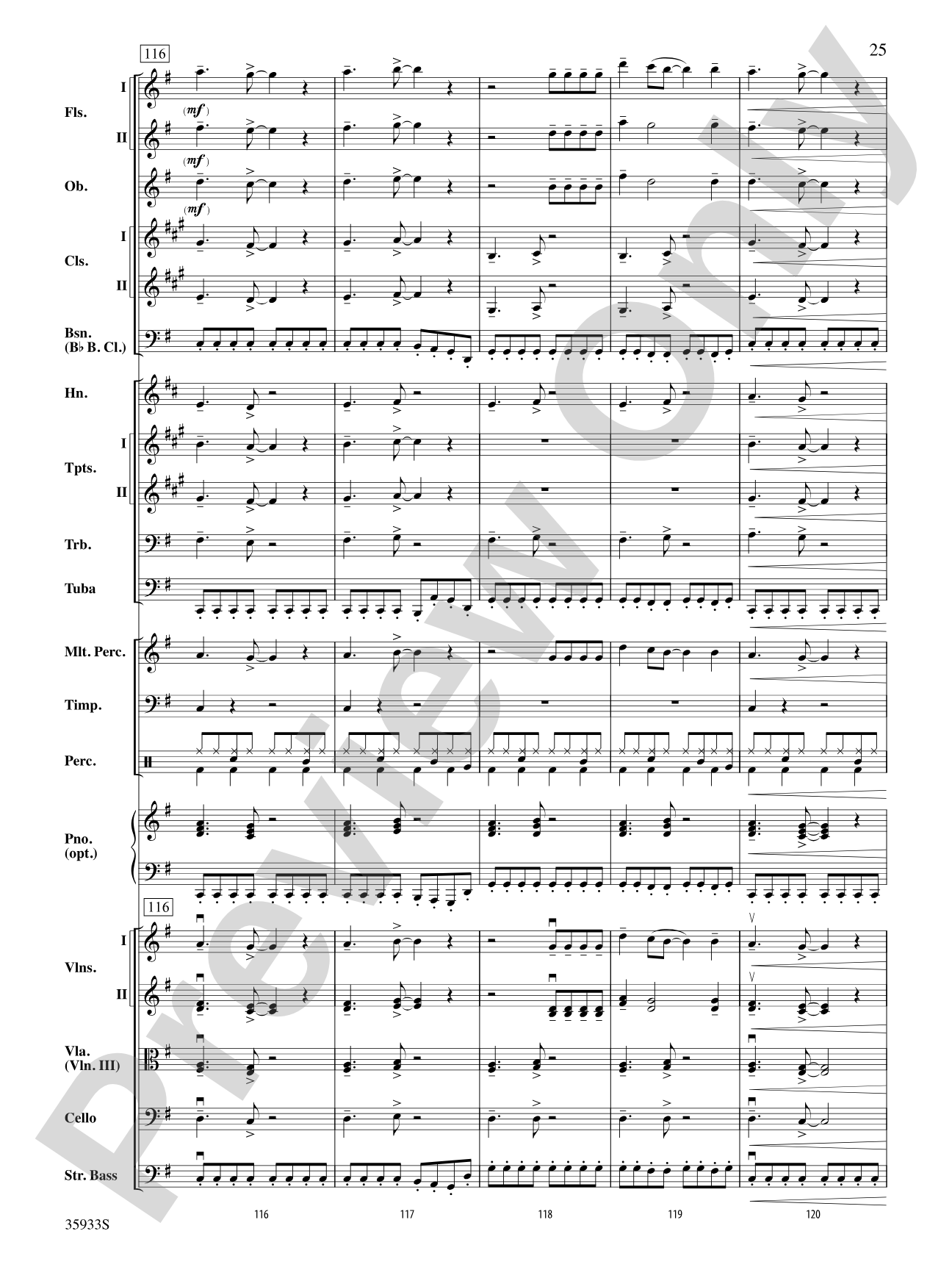Prime Time Tuesday: Full Orchestra Conductor Score & Parts