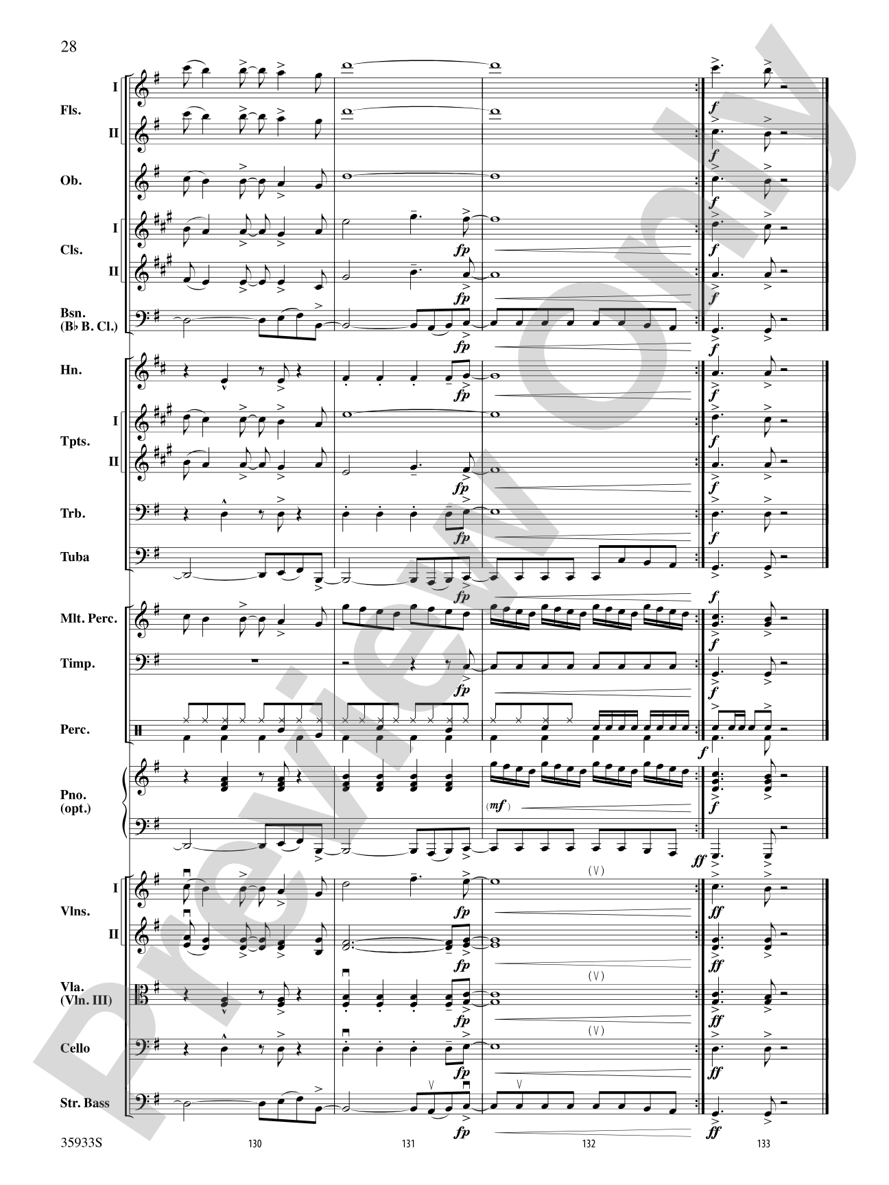 Prime Time Tuesday: Full Orchestra Conductor Score & Parts