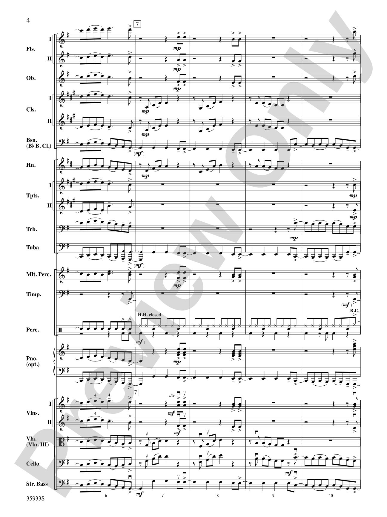 Prime Time Tuesday: Full Orchestra Conductor Score & Parts
