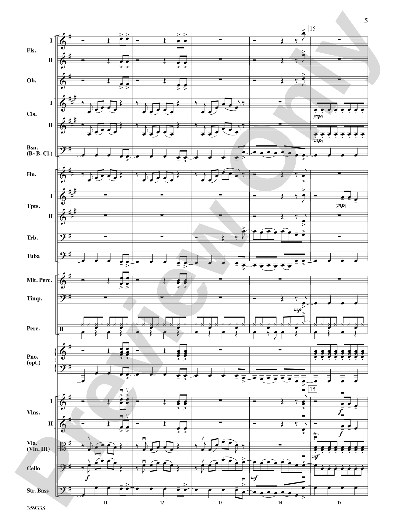 Prime Time Tuesday: Full Orchestra Conductor Score & Parts