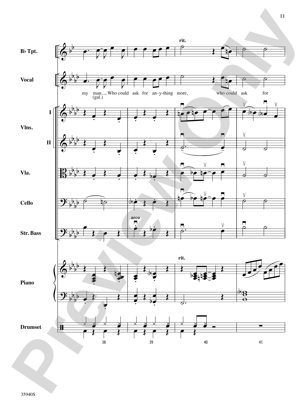 That Gershwin Rhythm: String Orchestra Conductor Score & Parts