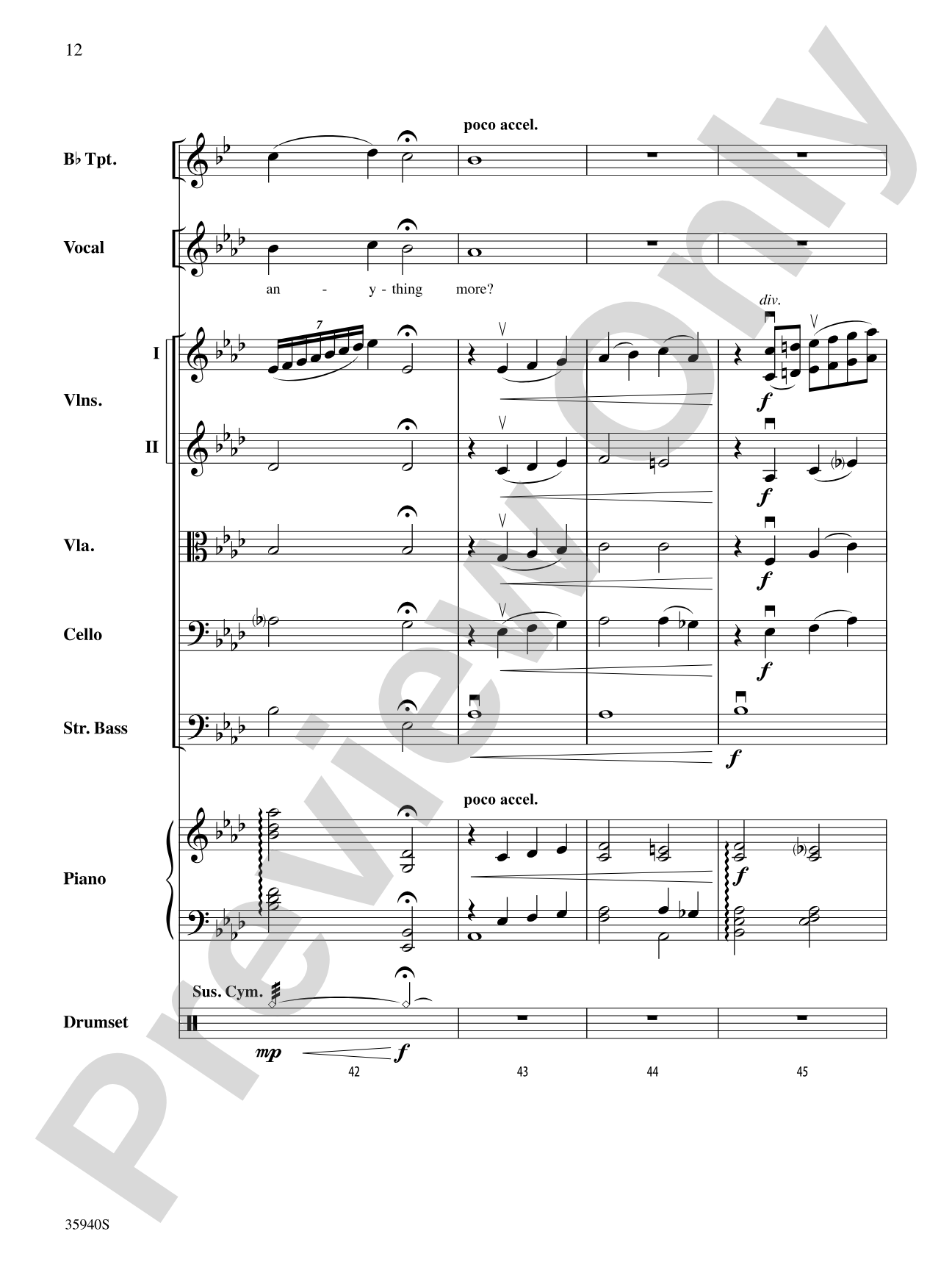 That Gershwin Rhythm: String Orchestra Conductor Score & Parts