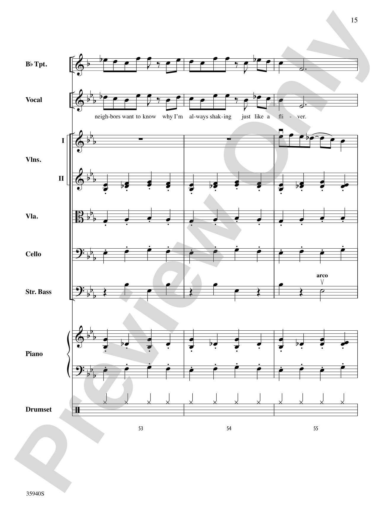 That Gershwin Rhythm: String Orchestra Conductor Score & Parts