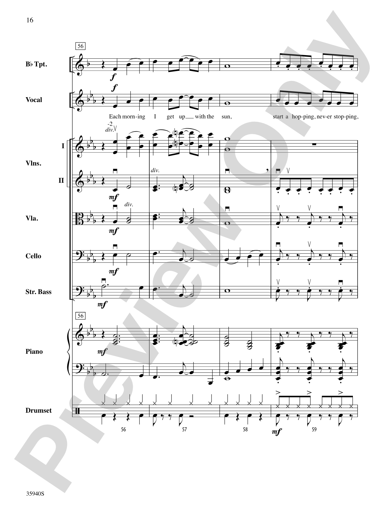 That Gershwin Rhythm: String Orchestra Conductor Score & Parts