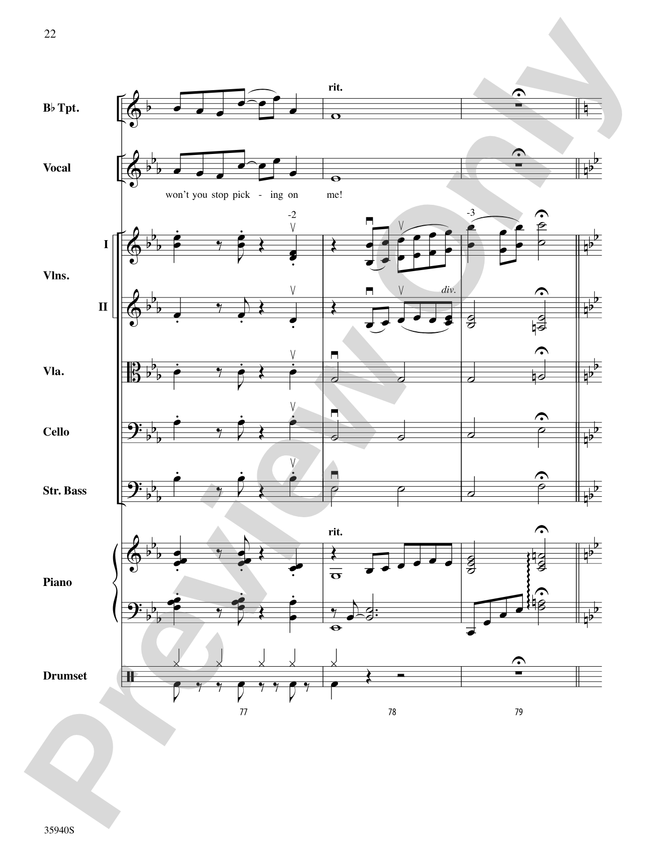 That Gershwin Rhythm: String Orchestra Conductor Score & Parts