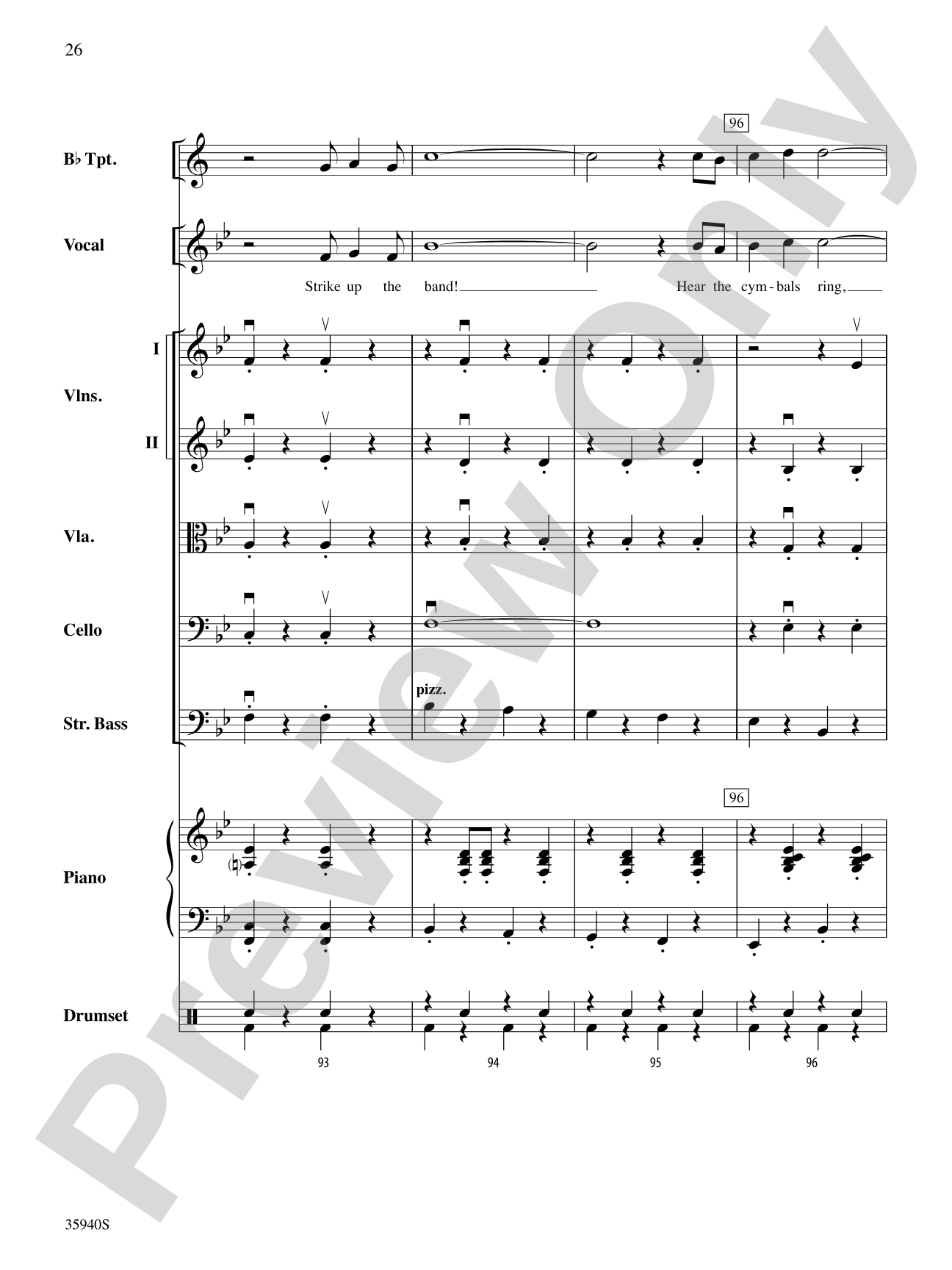 That Gershwin Rhythm: String Orchestra Conductor Score & Parts
