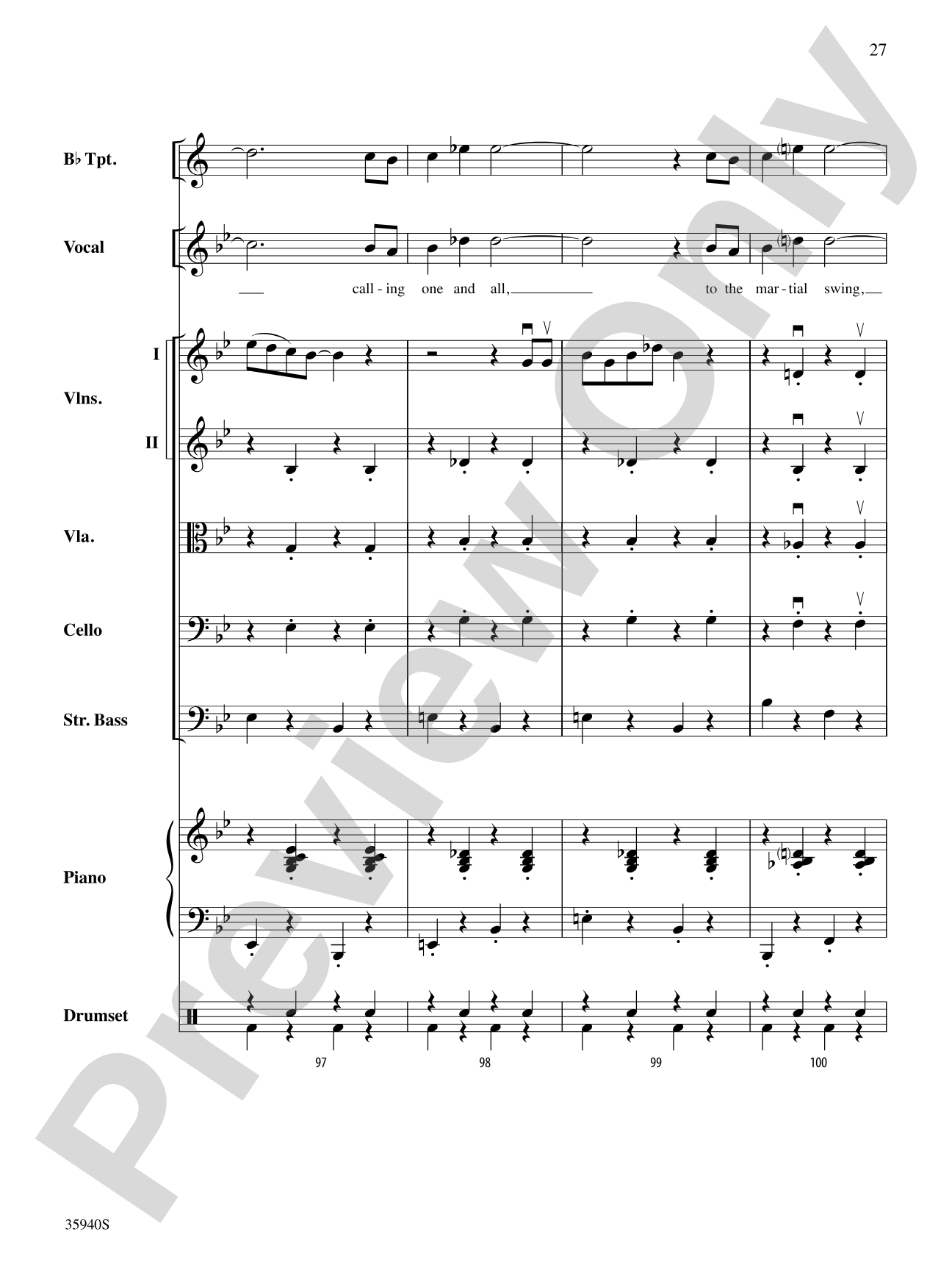 That Gershwin Rhythm: String Orchestra Conductor Score & Parts