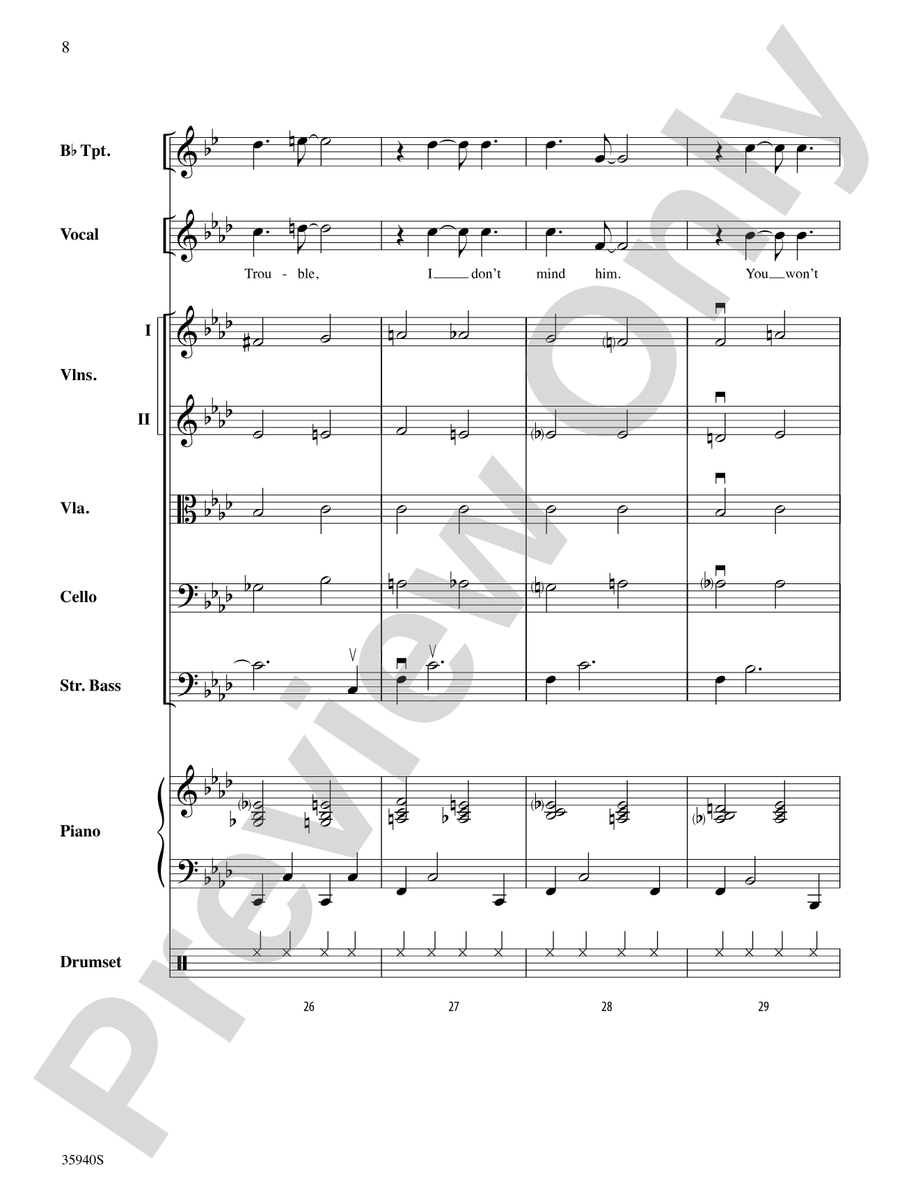 That Gershwin Rhythm: String Orchestra Conductor Score & Parts