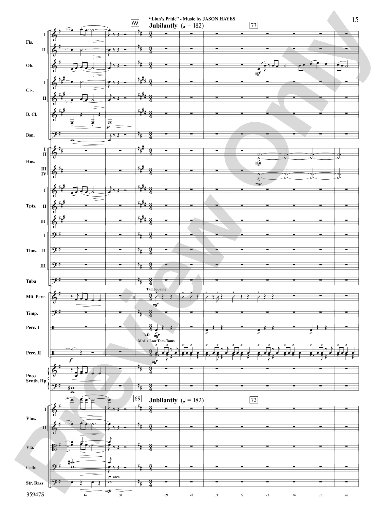 World of Warcraft: Full Orchestra Conductor Score & Parts