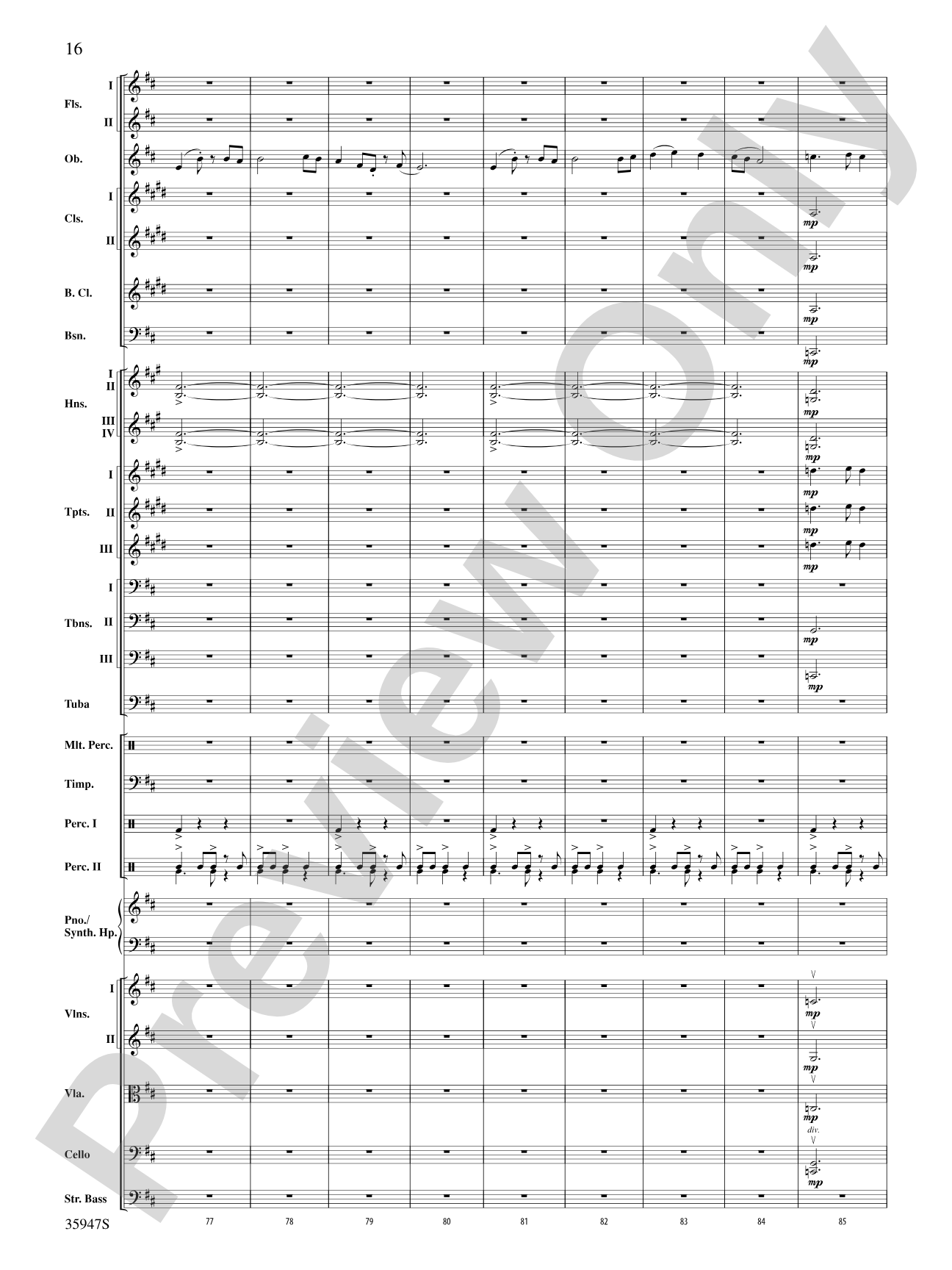 World of Warcraft: Full Orchestra Conductor Score & Parts