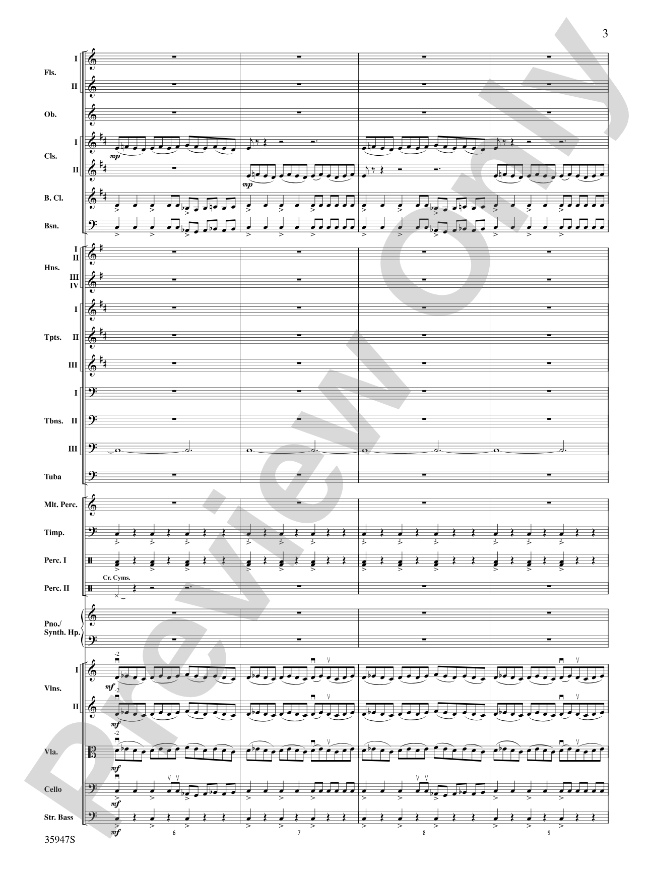 World of Warcraft: Full Orchestra Conductor Score & Parts