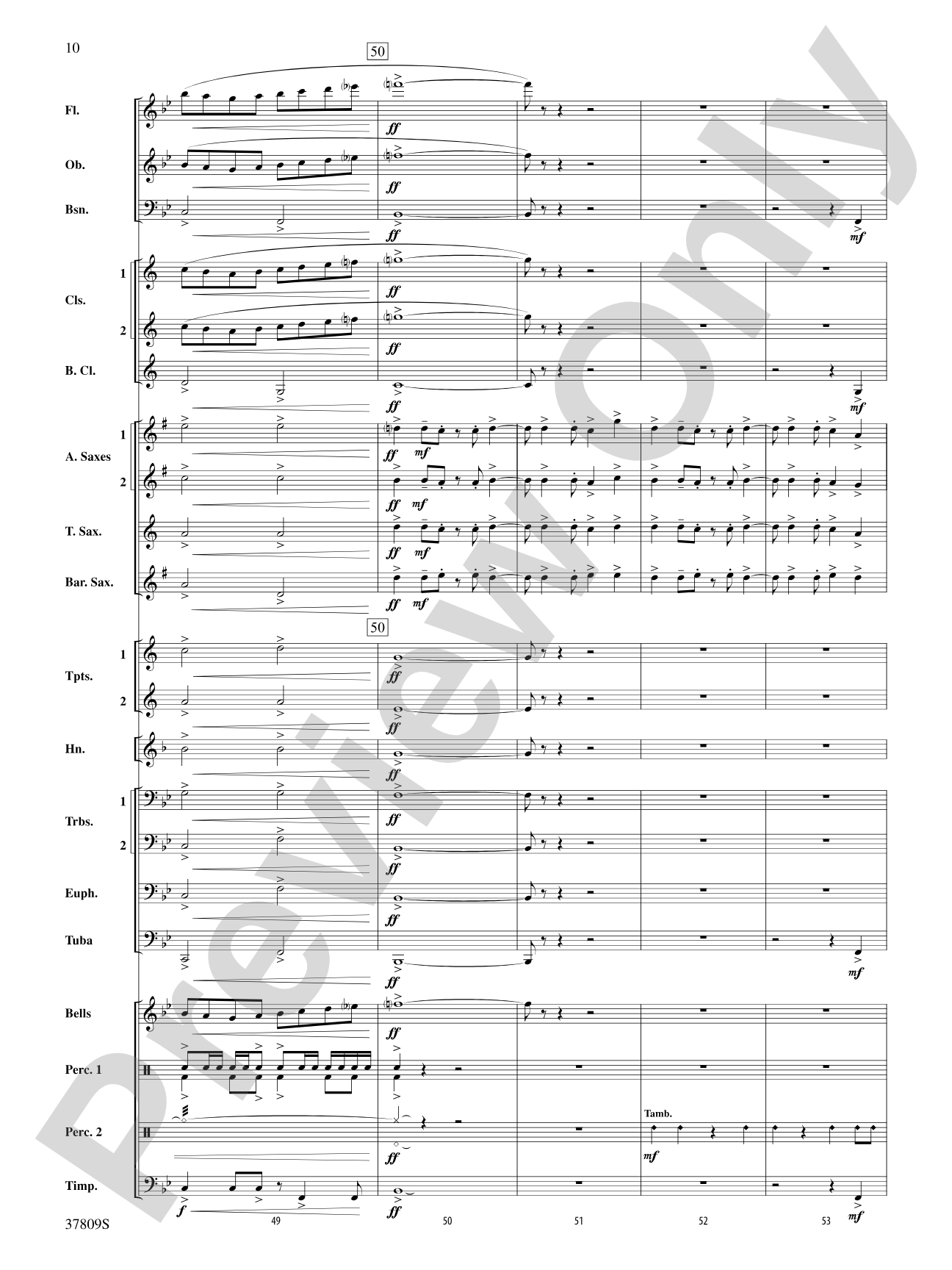 Reflections on a New Tomorrow: Concert Band Conductor Score & Parts