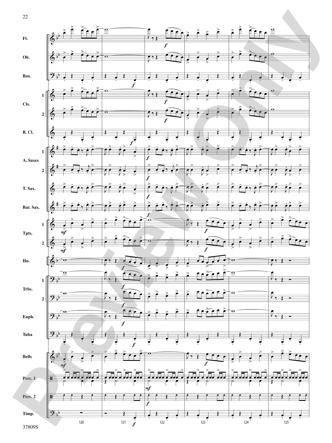 Reflections on a New Tomorrow: Concert Band Conductor Score & Parts