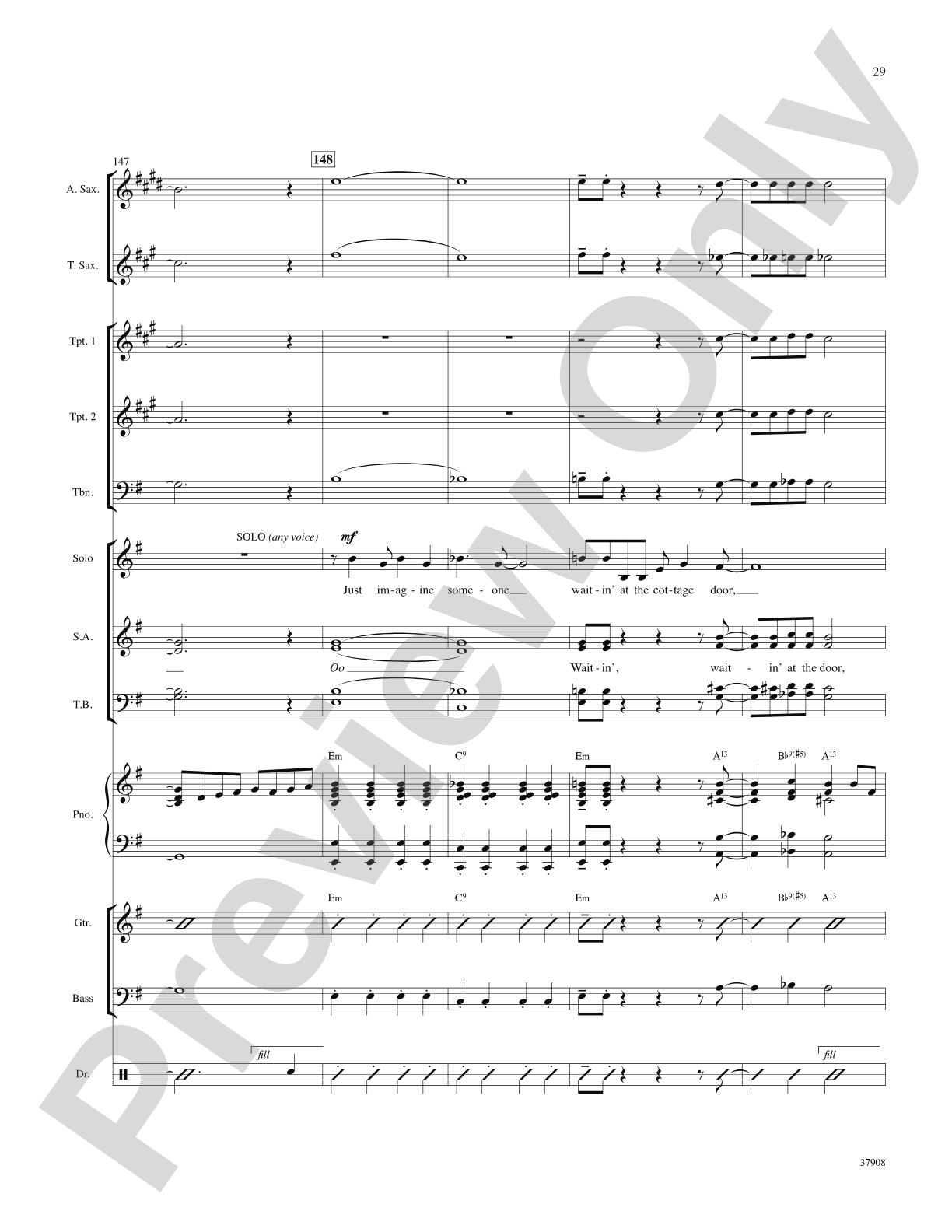 Who Could Ask for Anything More?: Choral SoundPax