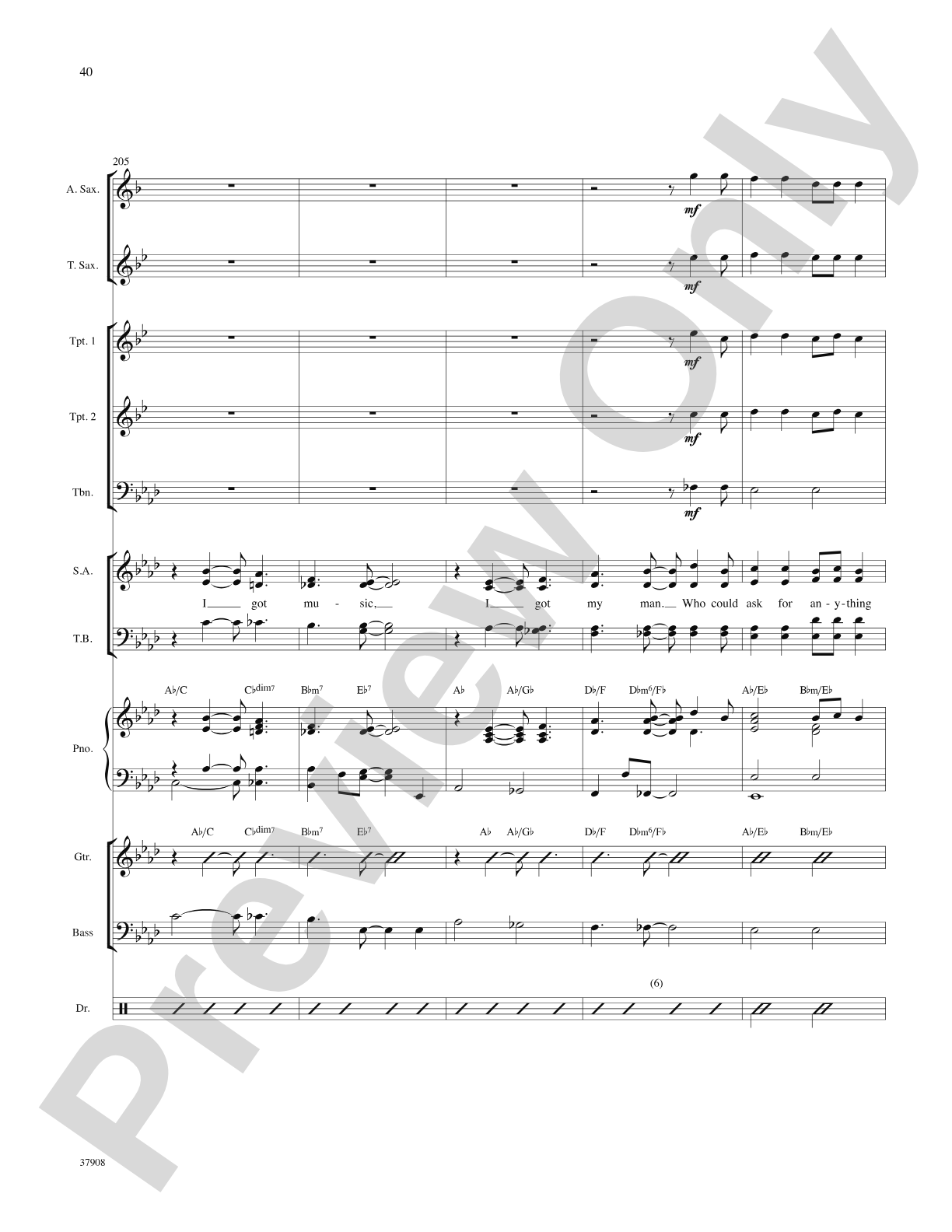 Who Could Ask for Anything More?: Choral SoundPax