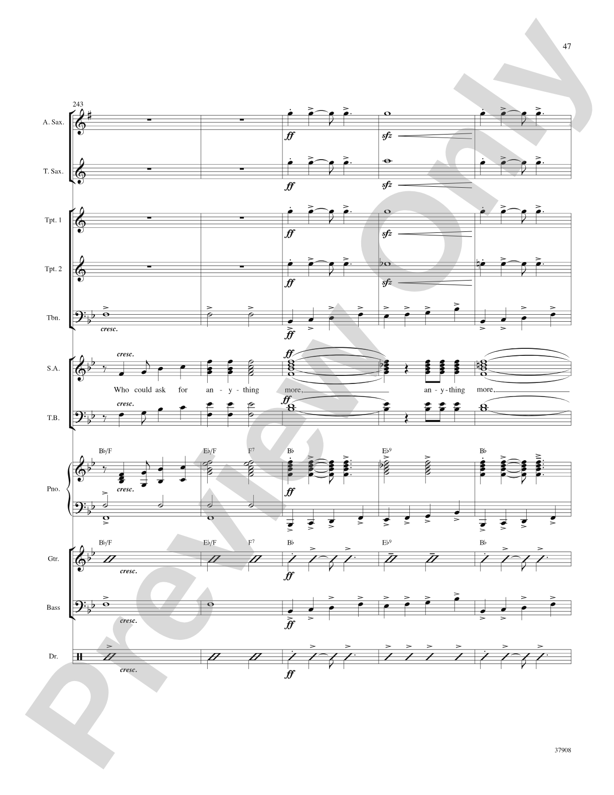 Who Could Ask for Anything More?: Choral SoundPax