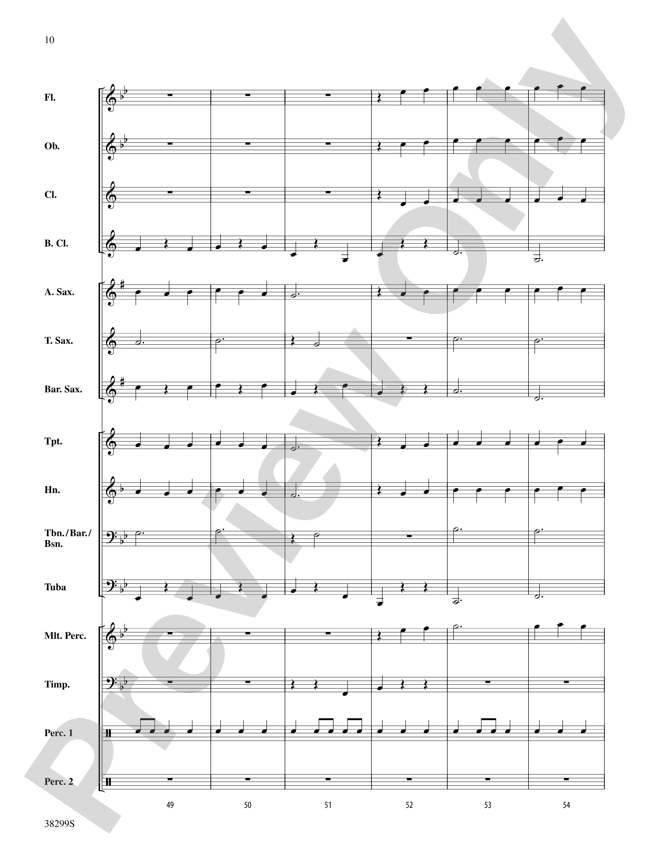 De Colores: Concert Band Conductor Score & Parts