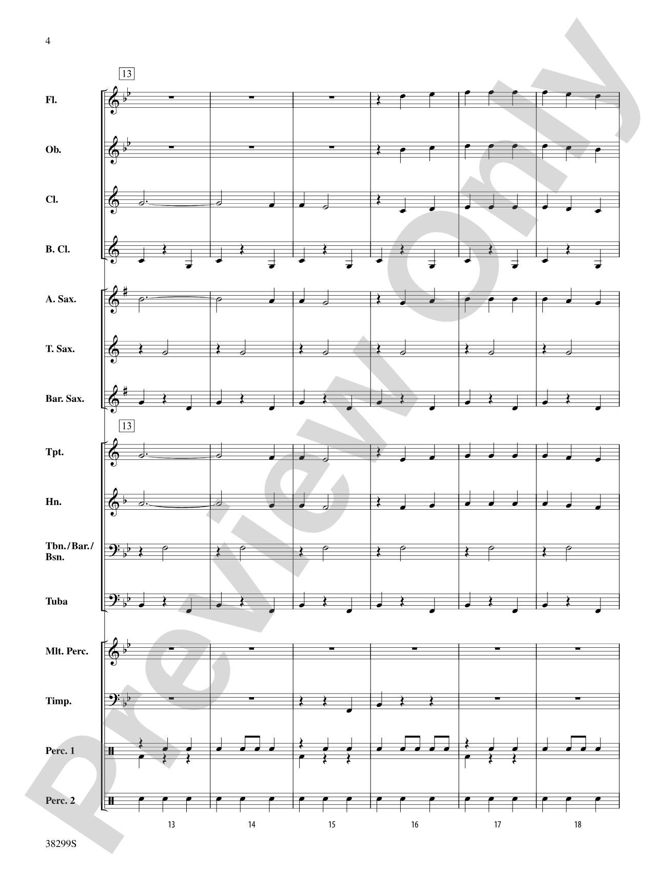 De Colores: Concert Band Conductor Score & Parts
