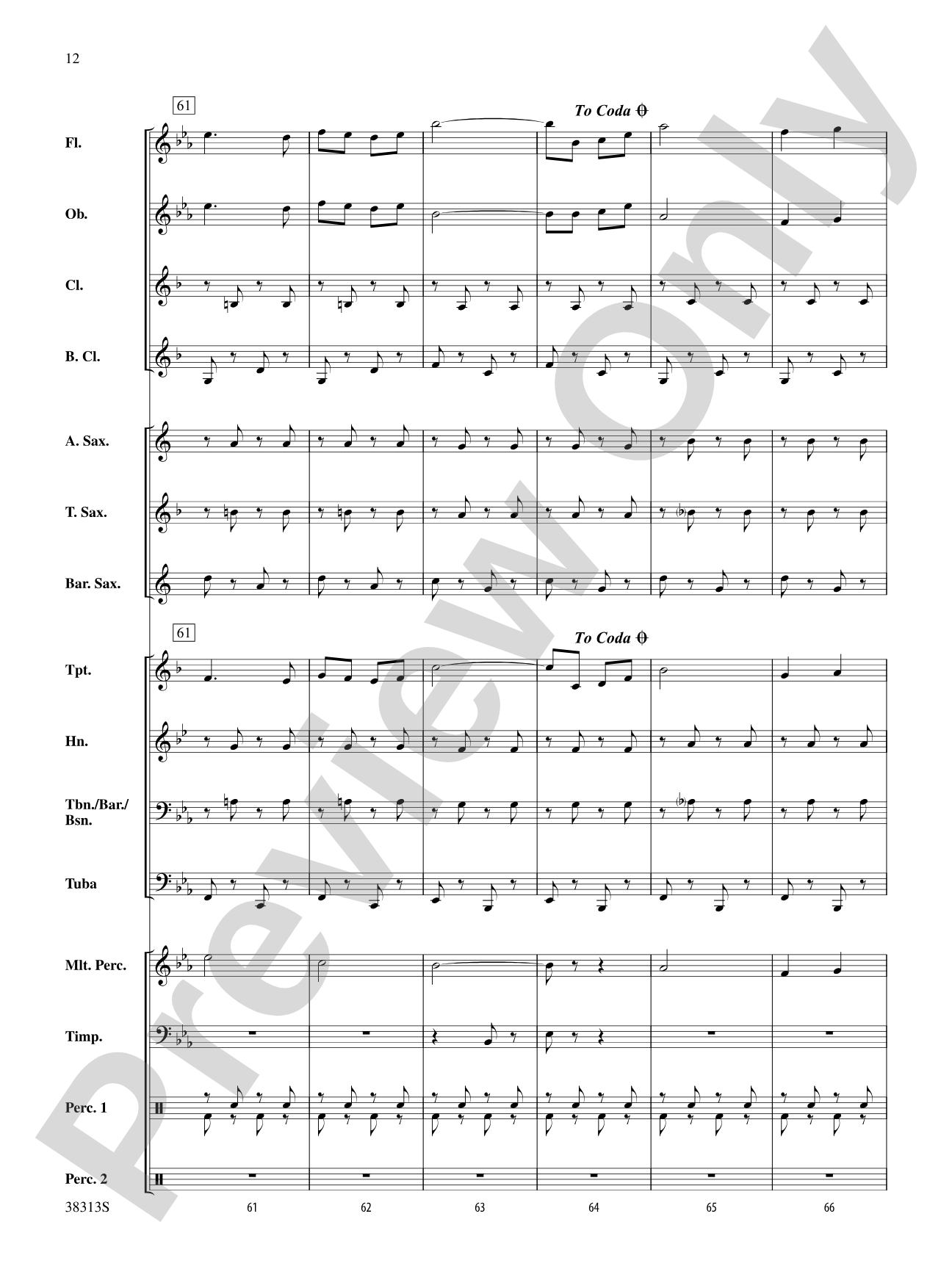 The Chimes of Liberty: Score