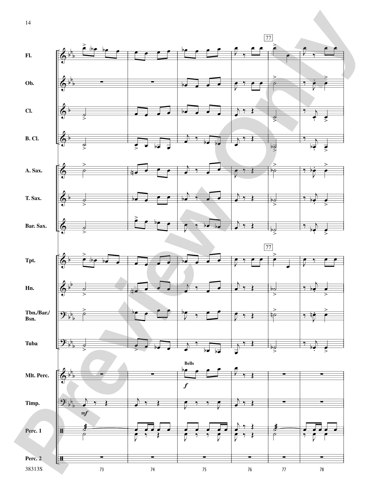 The Chimes of Liberty: Score